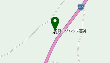 貸ログハウス喜神の地図画像