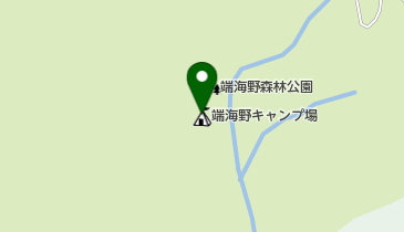 端海野キャンプ場の地図画像