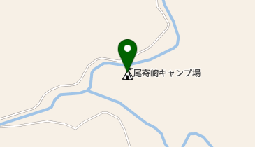 尾寄崎キャンプ場の地図画像