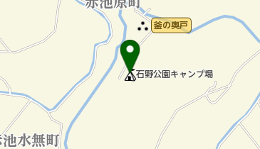 人吉クラフトパーク石野公園キャンプ場の地図画像