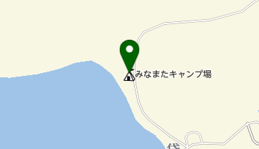 グリーンスポーツみなまたキャンプ場の地図画像