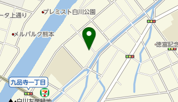 新屋敷公園テニスコートの地図画像