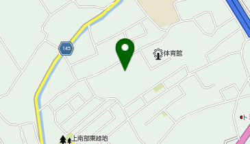 託麻スポーツセンターテニスコートの地図画像