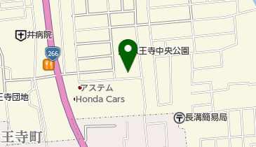 八王寺中央公園運動施設の地図画像