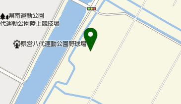 八代市立スポーツコミュニティー広場の地図画像