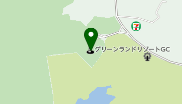グリーンランドリゾートゴルフコースの地図画像