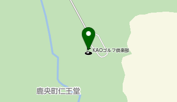 KAOゴルフ倶楽部の地図画像