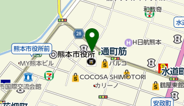 ボウリング王国スポルト熊本店の地図画像