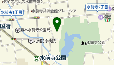 LTBボウル水前寺の地図画像