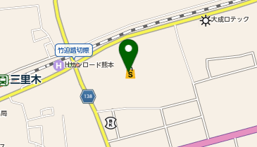 ふぇすたらんど菊陽店の地図画像
