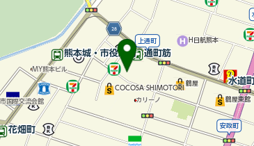 サープラ下通りあそびタウンの地図画像