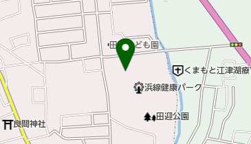 田迎公園運動施設プールの地図画像