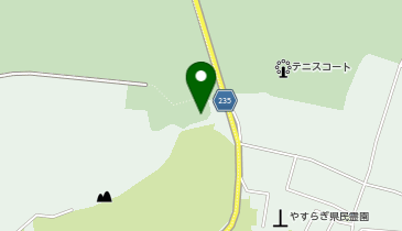 熊本県民総合運動公園弓道場の地図画像