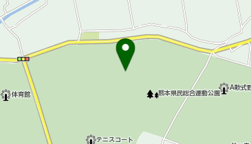 熊本県民総合運動公園ソフトボール場の地図画像