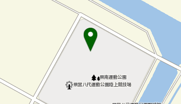 熊本県営八代運動公園多目的広場の地図画像