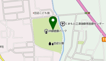 浜線健康パークゲートボール場の地図画像