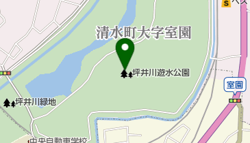 坪井川緑地運動施設野球場の地図画像