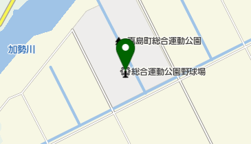 嘉島町総合運動公園野球場の地図画像