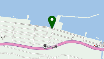 五和の海のイルカの地図画像