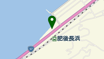 肥後長浜潮干狩り場の地図画像