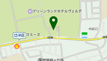 有明浪漫麦酒の地図画像