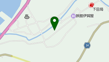 下田温泉まつりの地図画像