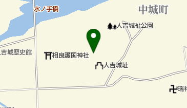 人吉温泉球磨焼酎まつりの地図画像