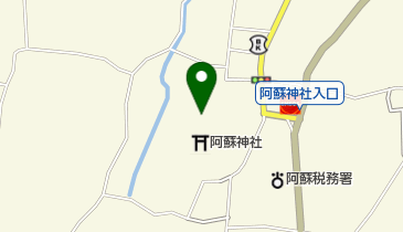 阿蘇の火まつりの地図画像
