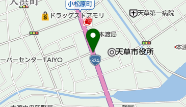 本渡夏まつりの地図画像