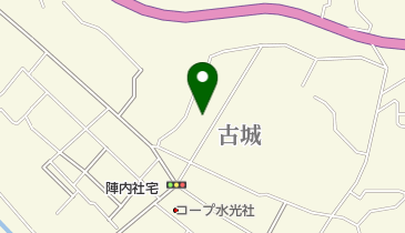 加藤神社の地図画像