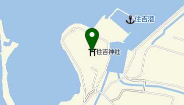 住吉神社の地図画像