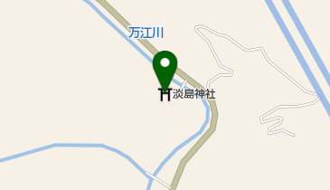 淡島神社の地図画像