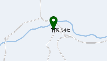 男成神社の地図画像
