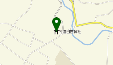 竹迫日吉神社の地図画像