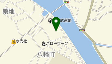 八幡神社の地図画像