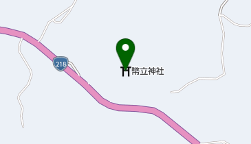 幣立神社の地図画像