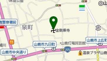 金剛乗寺の地図画像