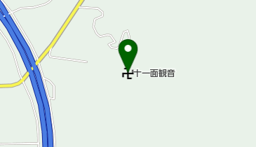 十一面観音の地図画像