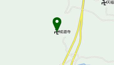 成道寺の地図画像