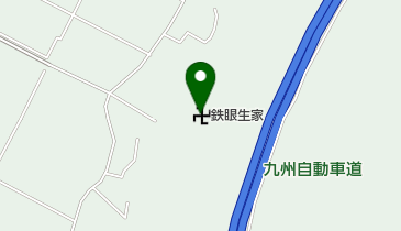 鉄眼生家の地図画像