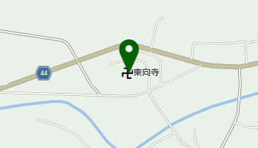 東向寺の地図画像