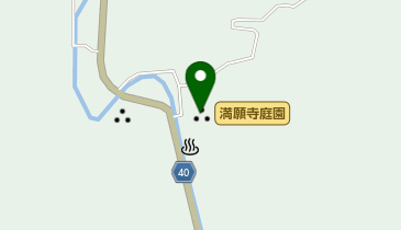 満願寺の地図画像