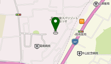 菊南温泉の地図画像