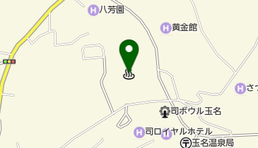 玉名温泉の地図画像