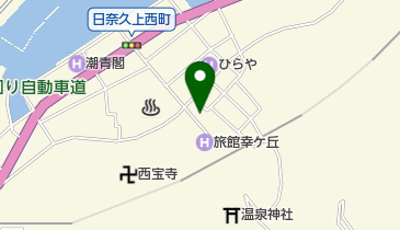 日奈久温泉センターばんぺい湯の地図画像