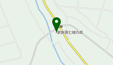 家族湯七城の森の地図画像