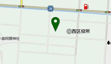 熊本市西部交流センターの地図画像