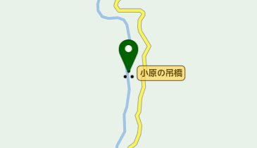 小原の吊橋の地図画像