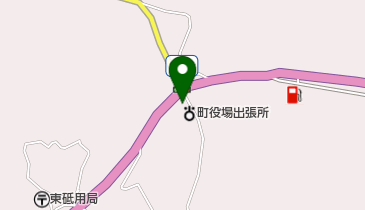 美里町物産館よんなっせの地図画像