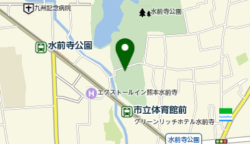 熊本洋学校教師ジェーンズ邸の地図画像
